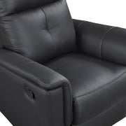 9620BLK-1 Swivel Glider Reclining Chair - 9620BLK-1