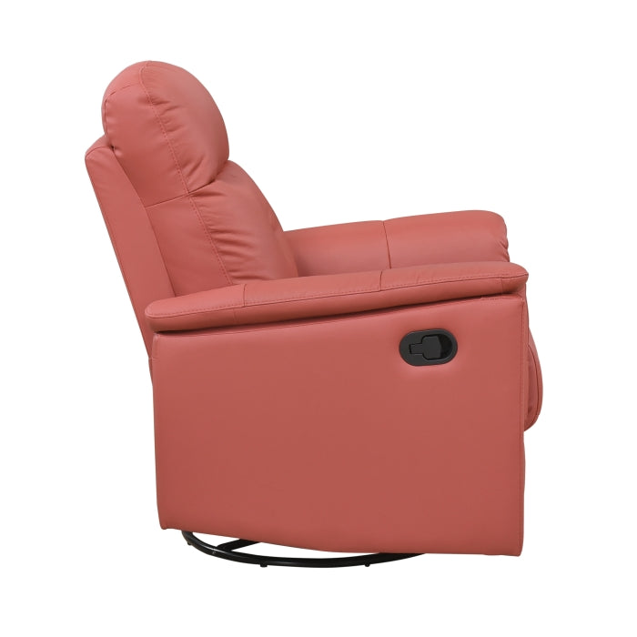 9620RED-1 Swivel Glider Reclining Chair - 9620RED-1