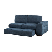 9624BU*3LC2R 3-Piece Sectional with Left Chaise, Pull-out Bed and Ottoman - 9624BU*3LC2R