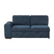 9624BU*42L1ACRC (4)4-Piece Sectional with Right Chaise and Pull-out Bed - 9624BU*42L1ACRC