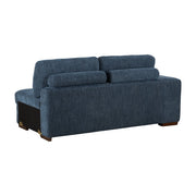 9624BU*42LRC 4-Piece Sectional with Right Chaise and Pull-out Bed - 9624BU*42LRC