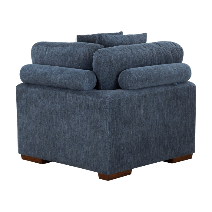 9624BU*42LRC 4-Piece Sectional with Right Chaise and Pull-out Bed - 9624BU*42LRC