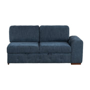 9624BU*42RLC 4-Piece Sectional with Left Chaise and Pull-out Bed - 9624BU*42RLC