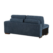 9624BU*42RLC 4-Piece Sectional with Left Chaise and Pull-out Bed - 9624BU*42RLC