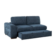 9624BU*52LRC 5-Piece Sectional with Right Chaise, Pull-out Bed and Ottoman - 9624BU*52LRC