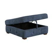 9624BU*5LC2R 5-Piece Sectional with Left Chaise, Pull-out Bed and Ottoman - 9624BU*5LC2R