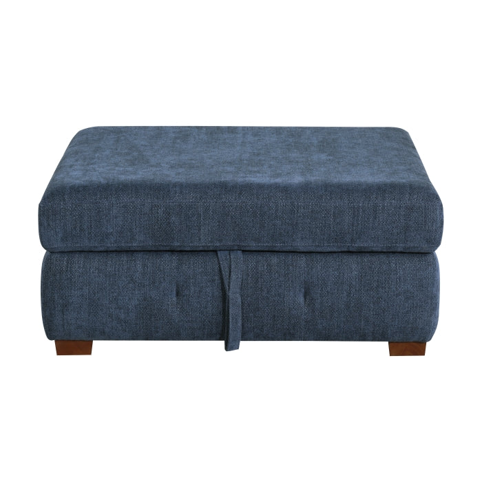 9624BU*62L1ACRCOT (6)6-Piece Sectional with Right Chaise, Pull-out Bed and Ottoman - 9624BU*62L1ACRCOT