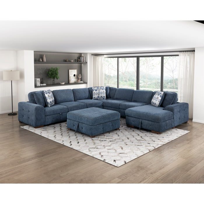 9624BU-AC Armless Chair - 9624BU-AC