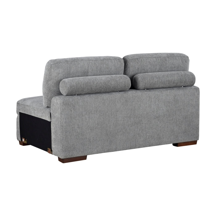 9624GY*42RLC 4-Piece Sectional with Left Chaise and Pull-out Bed - 9624GY*42RLC
