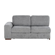 9624GY*52L1ACRC (5)5-Piece Sectional with Right Chaise and Pull-out Bed - 9624GY*52L1ACRC