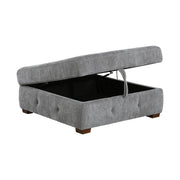 9624GY*62L1ACRCOT (6)6-Piece Sectional with Right Chaise, Pull-out Bed and Ottoman - 9624GY*62L1ACRCOT
