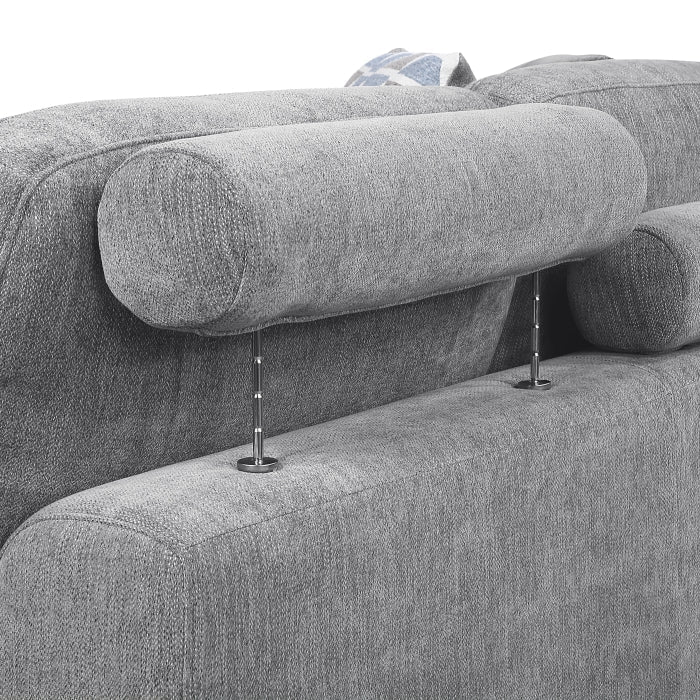 9624GY-AC Armless Chair - 9624GY-AC