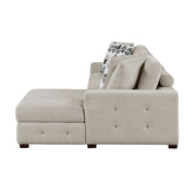 9624TP*22LRC 2-Piece Sectional with Right Chaise and Pull-out Bed - 9624TP*22LRC