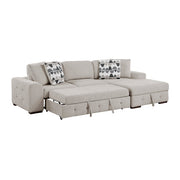 9624TP*22LRC 2-Piece Sectional with Right Chaise and Pull-out Bed - 9624TP*22LRC