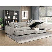 9624TP*22LRC 2-Piece Sectional with Right Chaise and Pull-out Bed - 9624TP*22LRC
