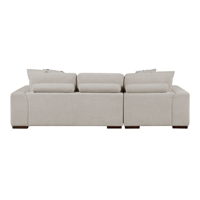 9624TP*2LC2R 2-Piece Sectional with Left Chaise and Pull-out Bed - 9624TP*2LC2R