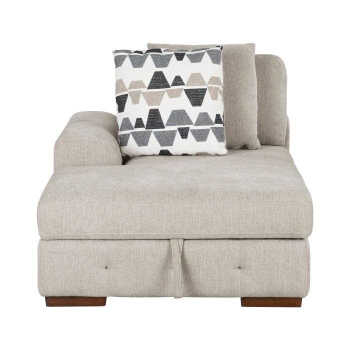 9624TP*2LC2R 2-Piece Sectional with Left Chaise and Pull-out Bed - 9624TP*2LC2R