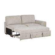 9624TP*2LC2R 2-Piece Sectional with Left Chaise and Pull-out Bed - 9624TP*2LC2R