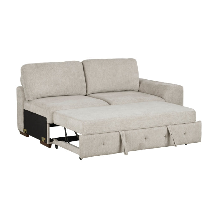 9624TP*2LC2R 2-Piece Sectional with Left Chaise and Pull-out Bed - 9624TP*2LC2R