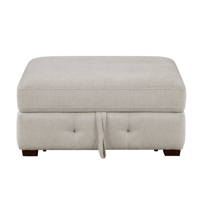 9624TP*3LC2R 3-Piece Sectional with Left Chaise, Pull-out Bed and Ottoman - 9624TP*3LC2R
