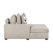 9624TP*3LCRC (3)3-Piece Sectional with Left and Right Chaise - 9624TP*3LCRC