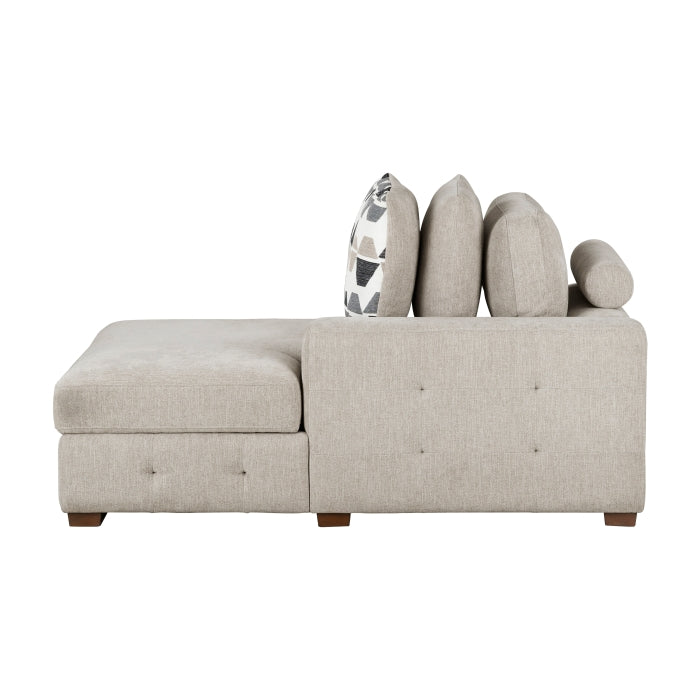 9624TP*3LCRC (3)3-Piece Sectional with Left and Right Chaise - 9624TP*3LCRC