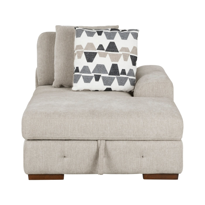 9624TP*42L1ACRC (4)4-Piece Sectional with Right Chaise and Pull-out Bed - 9624TP*42L1ACRC