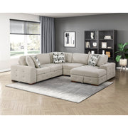 9624TP*42L1ACRC (4)4-Piece Sectional with Right Chaise and Pull-out Bed - 9624TP*42L1ACRC