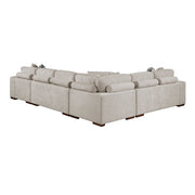 9624TP*42LRC 4-Piece Sectional with Right Chaise and Pull-out Bed - 9624TP*42LRC