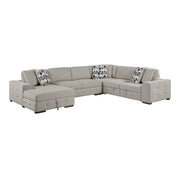 9624TP*42RLC 4-Piece Sectional with Left Chaise and Pull-out Bed - 9624TP*42RLC