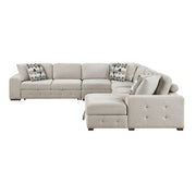 9624TP*52L1ACRC (5)5-Piece Sectional with Right Chaise and Pull-out Bed - 9624TP*52L1ACRC