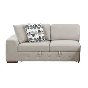 9624TP*52L1ACRC (5)5-Piece Sectional with Right Chaise and Pull-out Bed - 9624TP*52L1ACRC