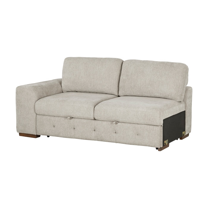 9624TP*52L1ACRC (5)5-Piece Sectional with Right Chaise and Pull-out Bed - 9624TP*52L1ACRC