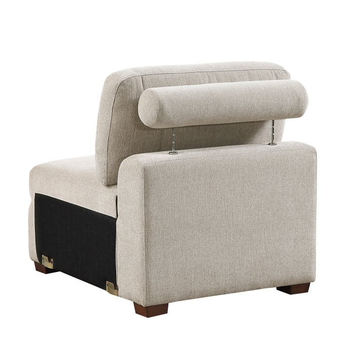 9624TP*52L1ACRC (5)5-Piece Sectional with Right Chaise and Pull-out Bed - 9624TP*52L1ACRC