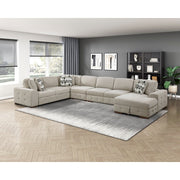 9624TP*52L1ACRC (5)5-Piece Sectional with Right Chaise and Pull-out Bed - 9624TP*52L1ACRC