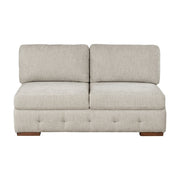 9624TP*52LRC 5-Piece Sectional with Right Chaise, Pull-out Bed and Ottoman - 9624TP*52LRC
