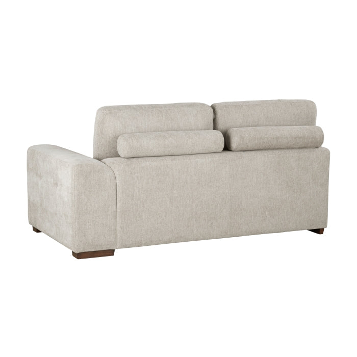 9624TP*5LC2R 5-Piece Sectional with Left Chaise, Pull-out Bed and Ottoman - 9624TP*5LC2R
