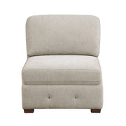 9624TP*62L1ACRCOT (6)6-Piece Sectional with Right Chaise, Pull-out Bed and Ottoman - 9624TP*62L1ACRCOT
