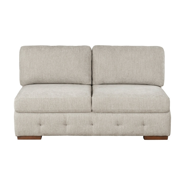 9624TP*62L1ACRCOT (6)6-Piece Sectional with Right Chaise, Pull-out Bed and Ottoman - 9624TP*62L1ACRCOT