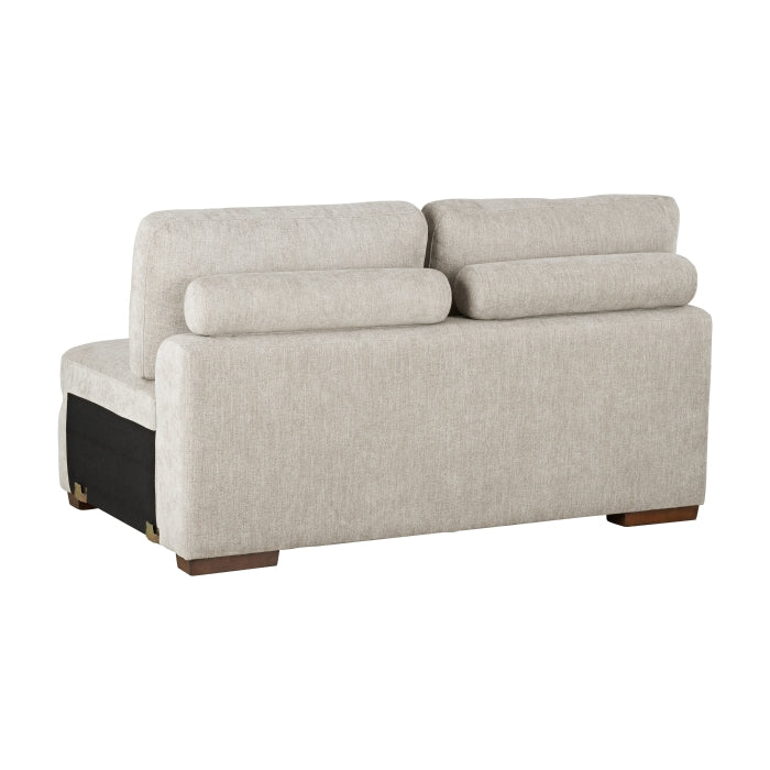 9624TP*62L1ACRCOT (6)6-Piece Sectional with Right Chaise, Pull-out Bed and Ottoman - 9624TP*62L1ACRCOT