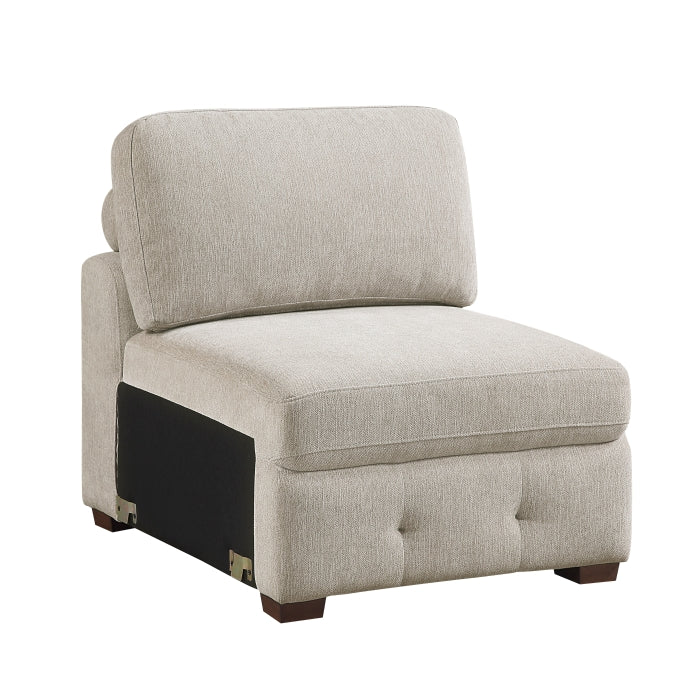 9624TP-AC Armless Chair - 9624TP-AC