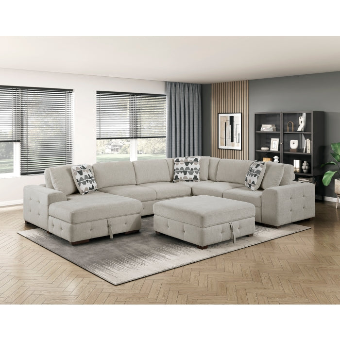 9624TP-LC Left Side Chaise with Hidden Storage - 9624TP-LC