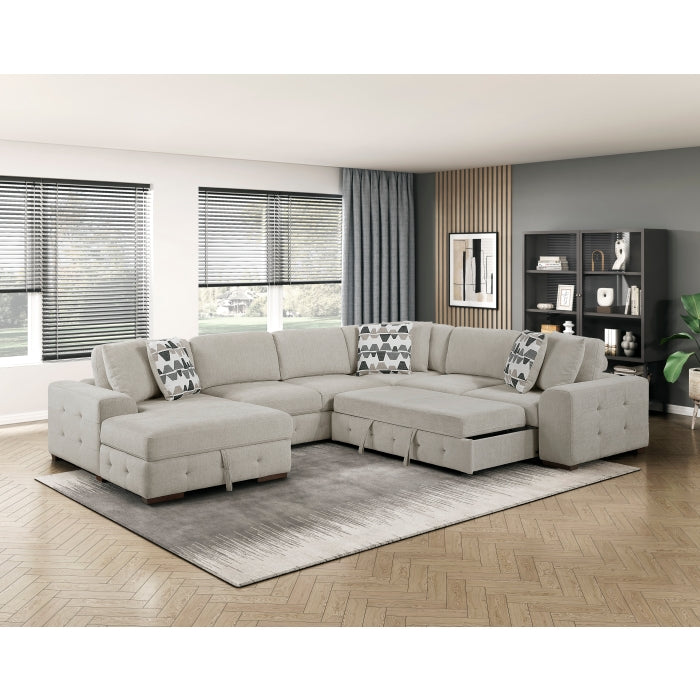 9624TP-LC Left Side Chaise with Hidden Storage - 9624TP-LC