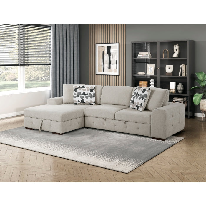 9624TP-LC Left Side Chaise with Hidden Storage - 9624TP-LC