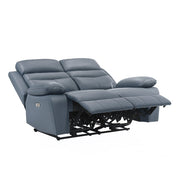 9628BUE-2PW Power Double Reclining Love Seat - 9628BUE-2PW
