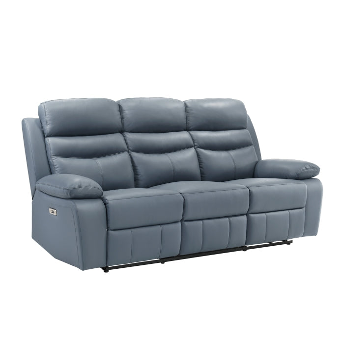 9628BUE-3PW Power Double Reclining Sofa - 9628BUE-3PW