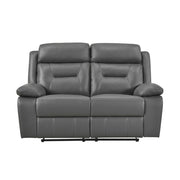 9629DGY*2 2pc Set: Sofa, Love - 9629DGY*2
