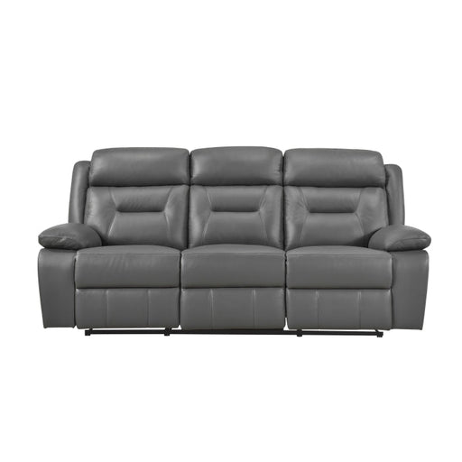 9629DGY-3 Double Reclining Sofa - 9629DGY-3