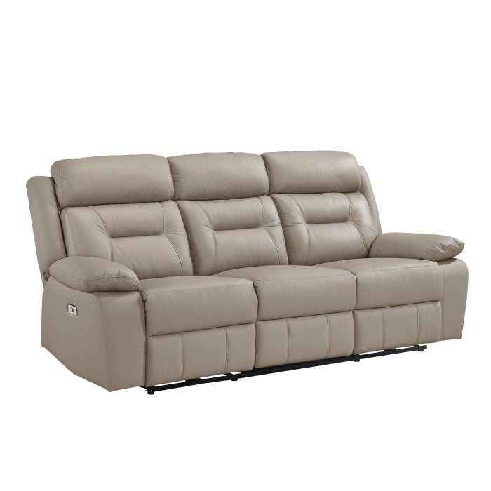9629LTE-3PW Power Double Reclining Sofa - 9629LTE-3PW