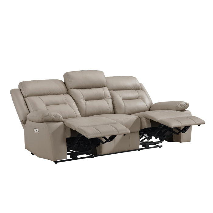 9629LTE-3PW Power Double Reclining Sofa - 9629LTE-3PW